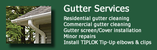 gutter services and cleaning