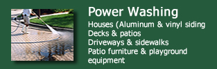 power washing